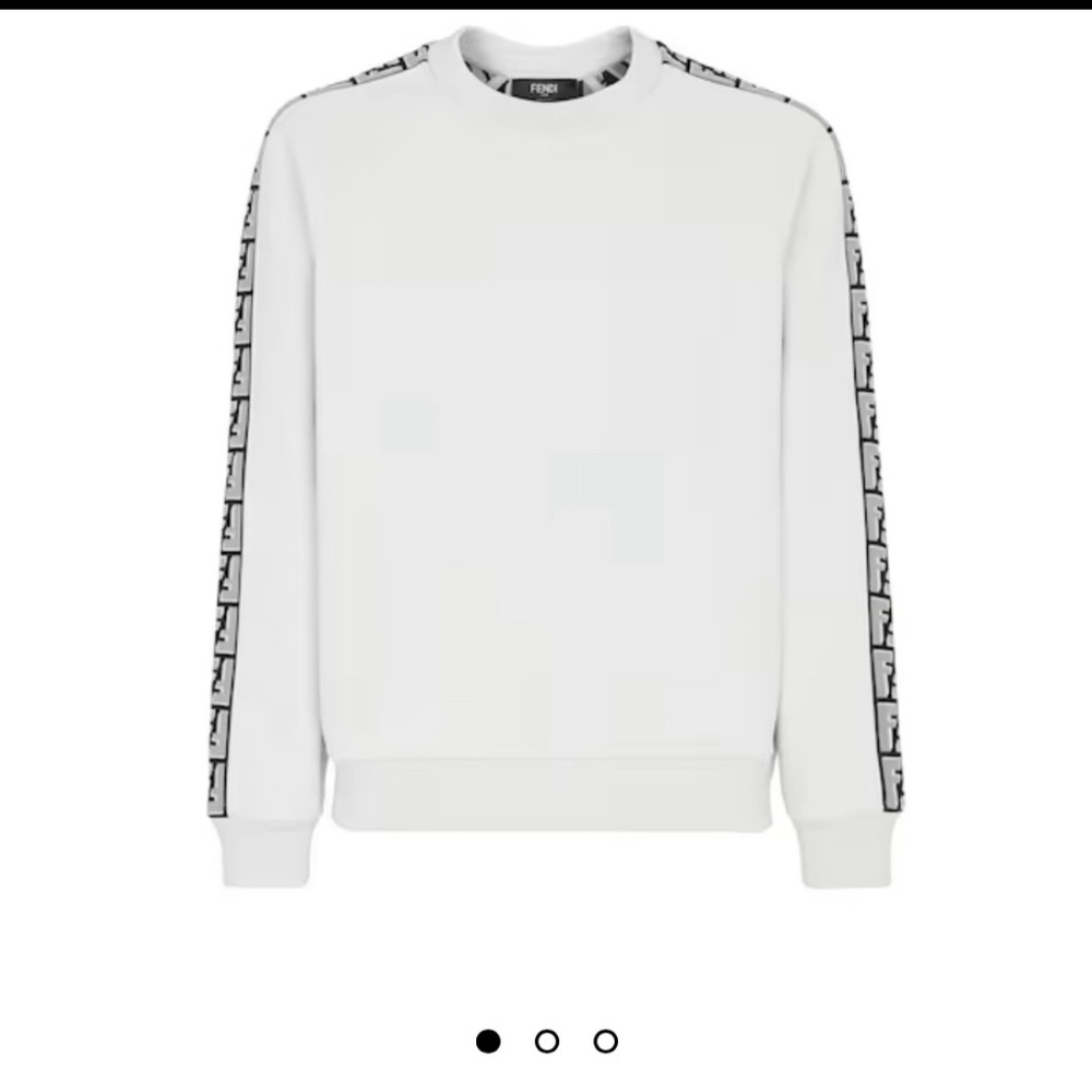Men’s XXL Fendi Sweater/Sweatshirt Light Gray